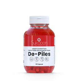 De-Piles Capsules | For Hemorrhoids & Anorectal Issues